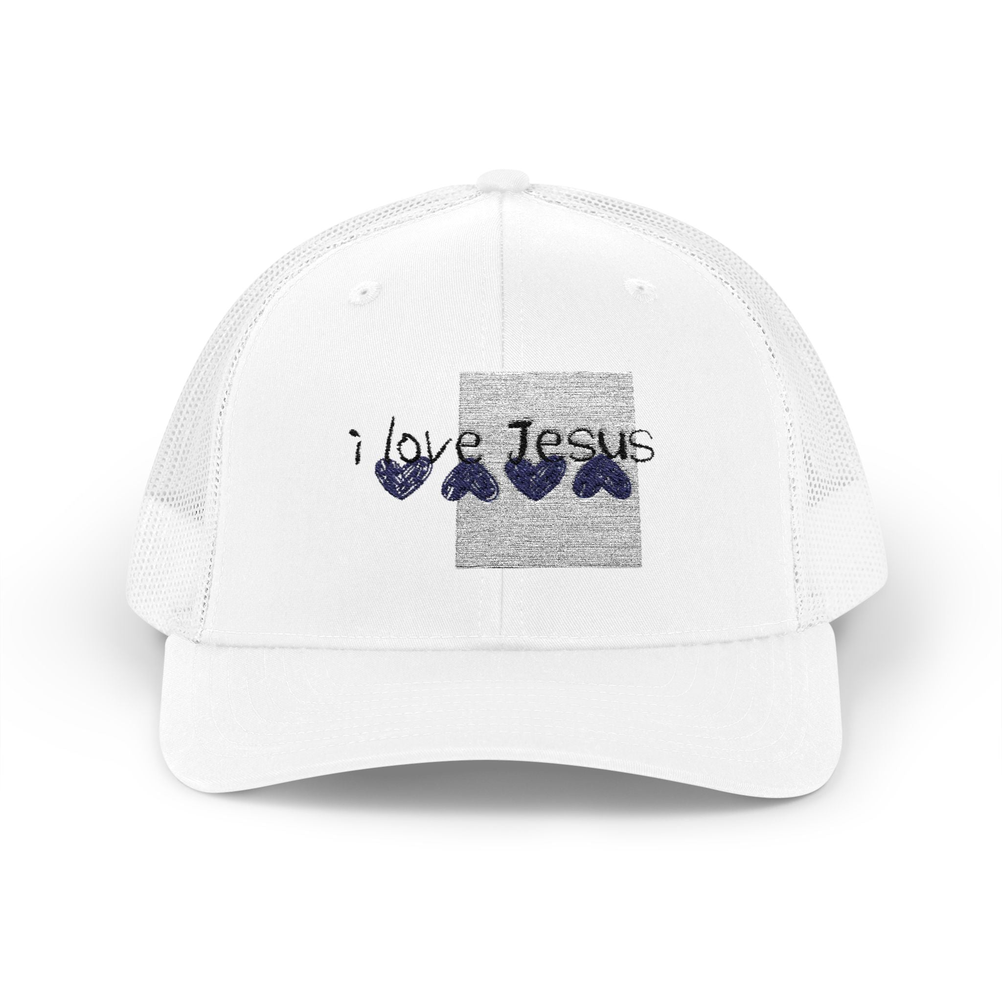 Jesus Wave Snapback Trucker Cap – Christian Mesh Hat