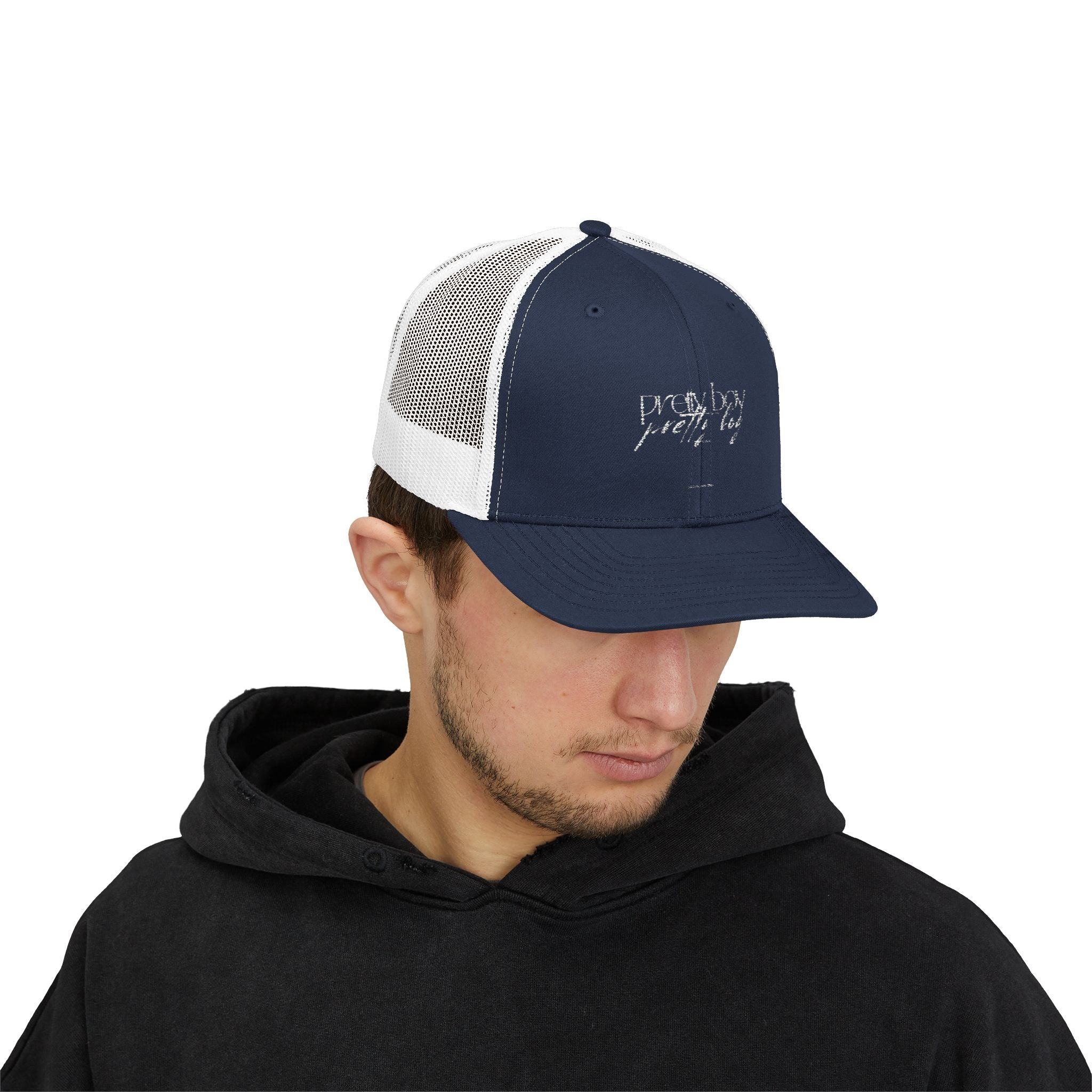 pretty boy Snapback Trucker Cap – Christian Mesh Hat