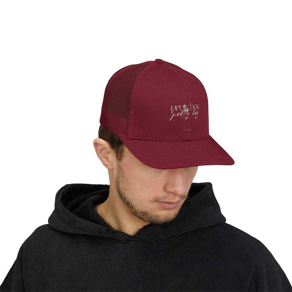 pretty boy Snapback Trucker Cap – Christian Mesh Hat