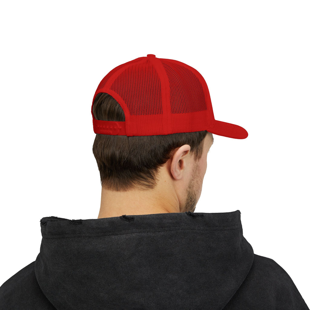 Jesus Wave Snapback Trucker Cap – Christian Mesh Hat