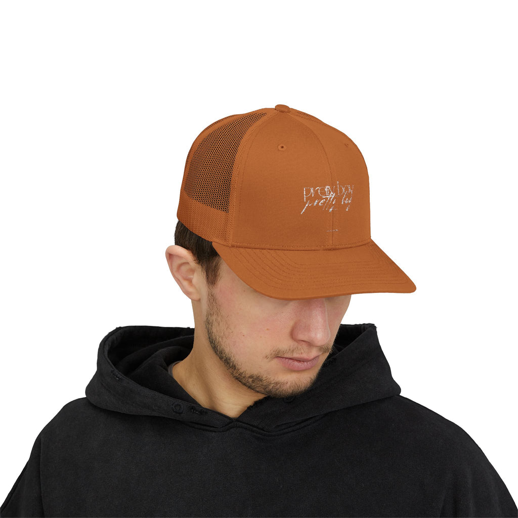 pretty boy Snapback Trucker Cap – Christian Mesh Hat
