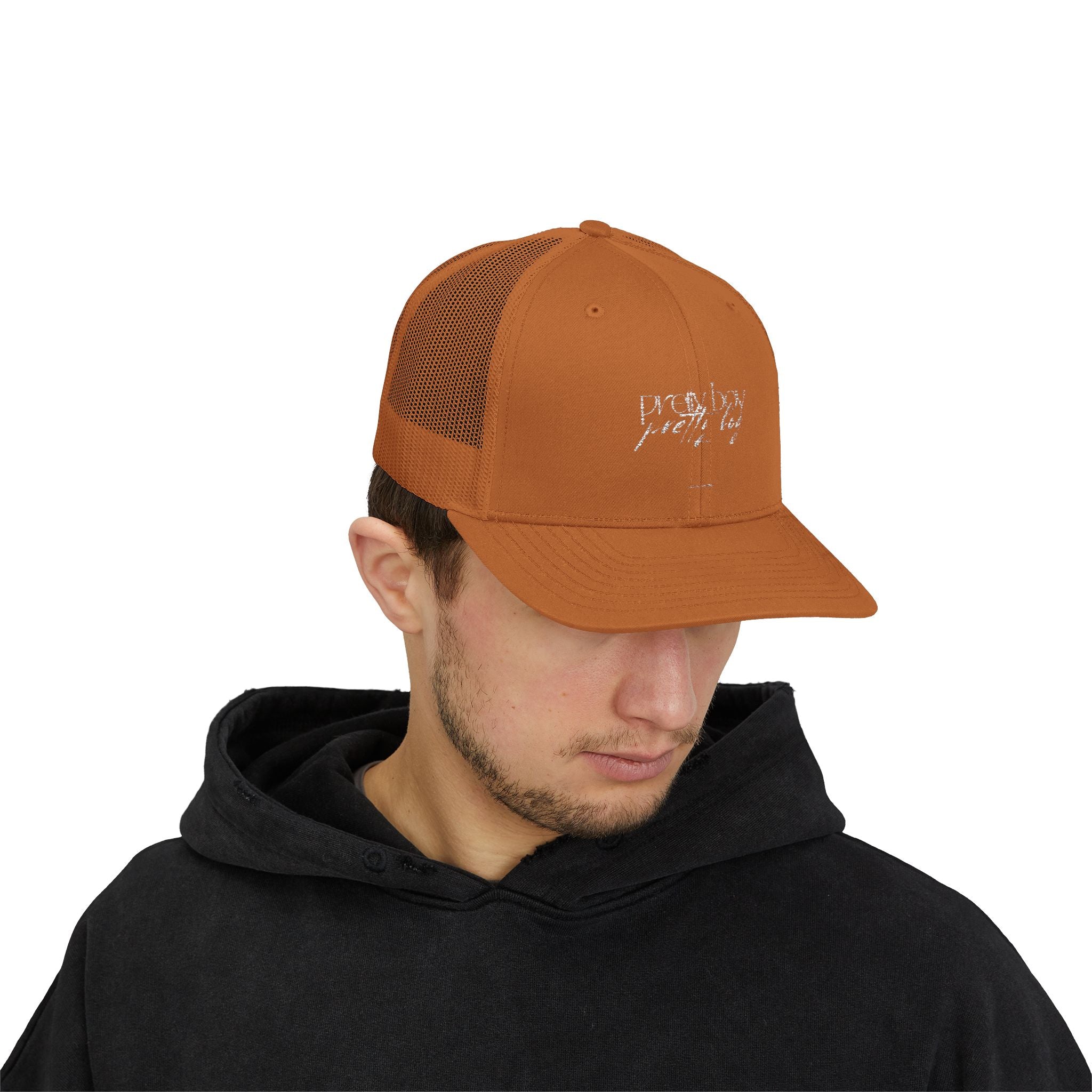 pretty boy Snapback Trucker Cap – Christian Mesh Hat