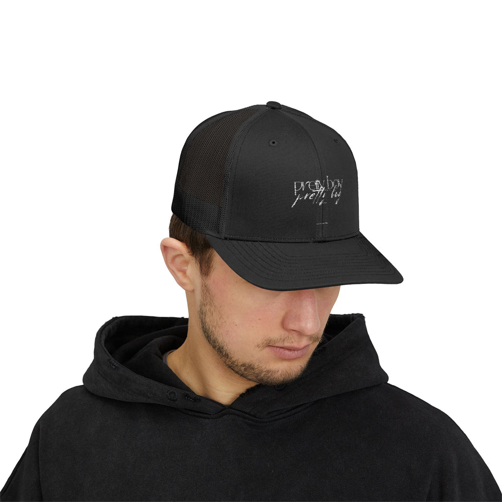 pretty boy Snapback Trucker Cap – Christian Mesh Hat