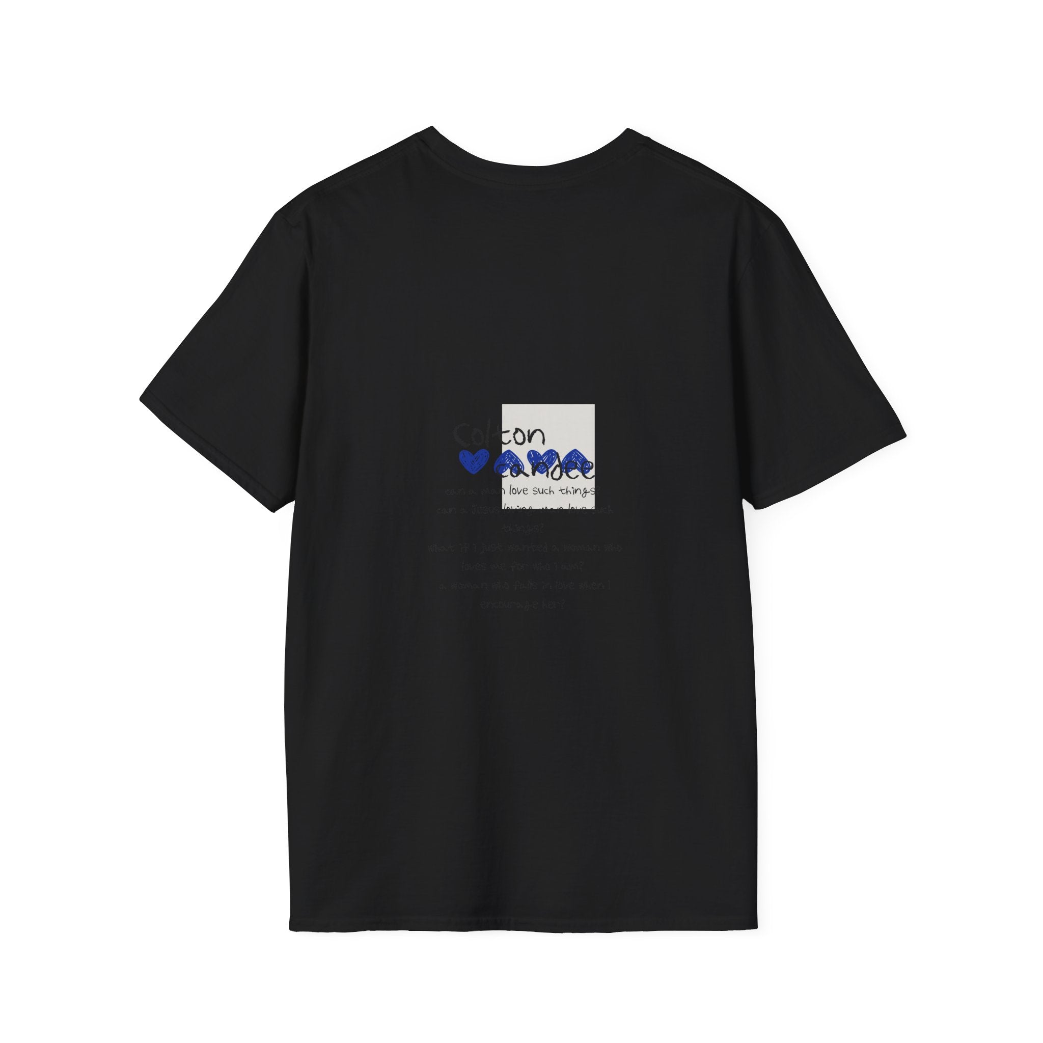 I Love Jesus T-Shirt — Blue Heart Faith Graphic Tee